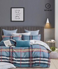 Комплект постельного белья на резинке Bodroom 1.5 сп., 2 сп., евро, семейный арт. R-028