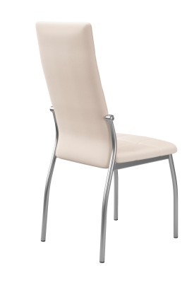 Стул DikLine ГАЛС-М каркас хром/ к/з Pegaso бежевый