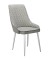 Стул DikLine 305 B22 GREY /ножки белые