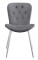 Стул DikLine 303 B22 GREY /ножки белые