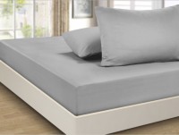 Простынь сатин на резинке PRC-R-16, 90x200 голубой арт. PRC-R-16