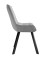 Стул DikLine 263 поворотный, B22 GREY, ножки черные