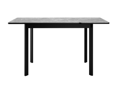 Стол DikLine LK90 Керамика Серый мрамор/подстолье черное/опоры черные