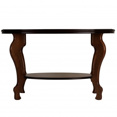 Стол журнальный Берже 1 56х94х60 в классическом стиле, темно-коричневый