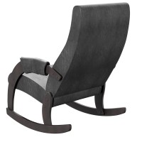 Кресло-качалка Каула М экокожа, каркас (90,5х57х93,5) в скандинавском стиле, дунди 109 Кресло-качалка Каула М экокожа, каркас (90,5х57х93,5) в скандинавском стиле, дунди 109