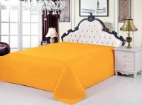 Простынь сатин классическая PRC-09, 160x220 оранжевый арт. PRC-09