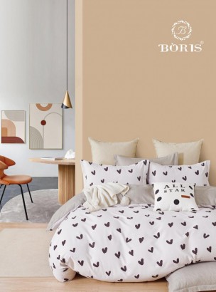 Комплект постельного белья на резинке Bodroom 1.5 сп., 2 сп., евро, семейный арт. R-030