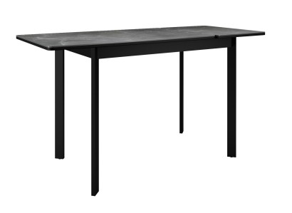 Стол DikLine LK90 Керамика Черный мрамор/подстолье черное/опоры черные