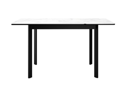 Стол DikLine LK90 Керамика Черный мрамор/подстолье черное/опоры черные