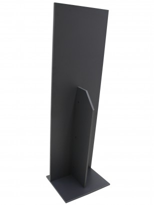 Зеркало напольное Стелла 2 (163,5х50х44) в классическом стиле, графит темный