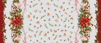 Скатерть, рисунок Новогодняя 150х180  арт. 30027-1