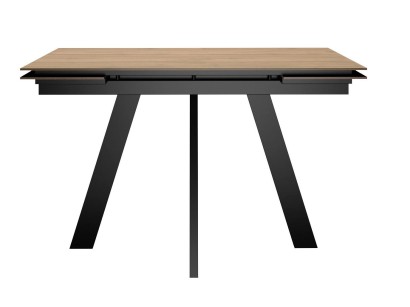 Стол DikLine DM140 Дуб галифакс/опоры черные