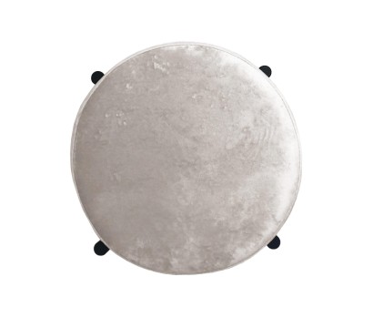 Табурет M DikLine, M02 бежевый, ножки черные