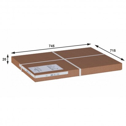 Стол журнальный Спринг 530 (55х73х70) в стиле лофт, дуб американский