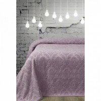 Покрывало махровое Damask TS-22064, 210х240 сиреневый арт. TS-22064