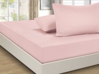 Простынь сатин на резинке PRC-R-19, 90x200 серый арт. PRC-R-19