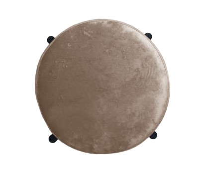 Табурет M DikLine, M05 шоколад, ножки черные