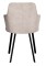Стул DikLine 345 C103 крем, ножки черные