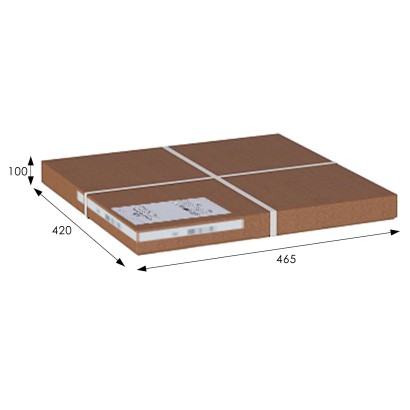 Столик журнальный Норд (46,2х40х40) в скандинавском стиле, черный