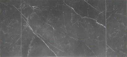 Стол DikLine KX160 керамика черный мрамор С45 матовая/опоры черные (2 уп)