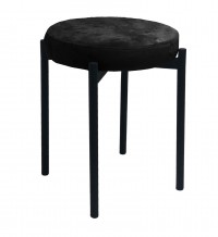 Табурет M DikLine, M18 черный, ножки черные