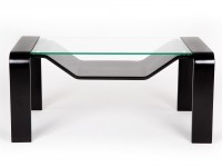 Стол журнальный Гурон 1 структура (45х100х57) в скандинавском стиле, венге Стол журнальный Гурон 1 структура (45х100х57) в скандинавском стиле, венге