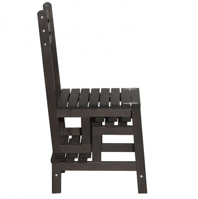 Стул-стремянка Массив (90,2х40х52,5) в классическом стиле, венге