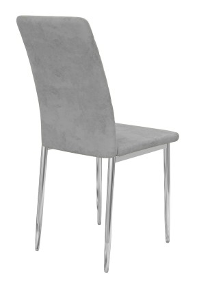 Стул DikLine ТЕКС каркас хром/ B22 GREY