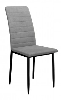 Стул DikLine ТЕКС каркас черный/ B22 GREY Стул DikLine ТЕКС каркас черный/ B22 GREY