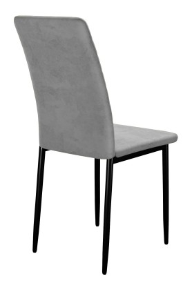 Стул DikLine ТЕКС каркас черный/ B22 GREY