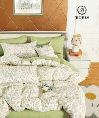 Комплект постельного белья на резинке Bodroom 1.5 сп., 2 сп., евро, семейный арт. R-038