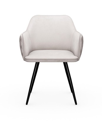 Стул DikLine 277 поворотный E10 бежевый, ножки черные