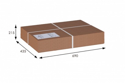 Банкетка Васко В 97Н (52х60х38) в классическом стиле, темно-коричневый, патина