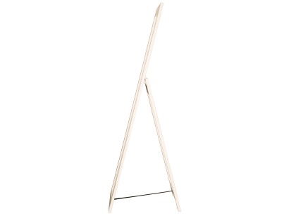 Зеркало напольное BeautyStyle 8 (138х35х45) в классическом стиле, слоновая кость