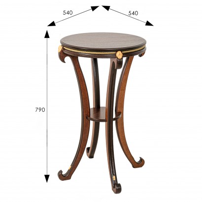 Подставка Глория Л (79х54х54) в классическом стиле, орех