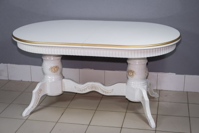 Кухонный стол Лапка Венге с золотом