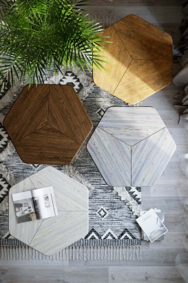 Стол журнальный Олдем (46,5х90х80) в скандинавском стиле, дуб американский