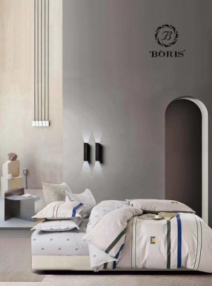 Комплект постельного белья на резинке Bodroom 1.5 сп., 2 сп., евро, семейный арт. R-041