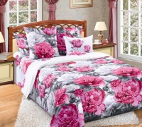 Комплект постельного белья КПБ Пионы Бязь арт. Peonies