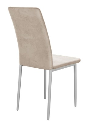 Стул DikLine ТЕКС каркас белый/ B03 BEIGE