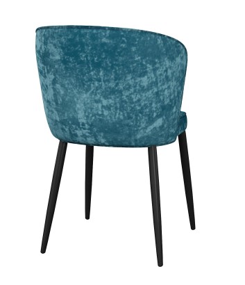 Стул DikLine 347 M19 бирюза, ножки черные