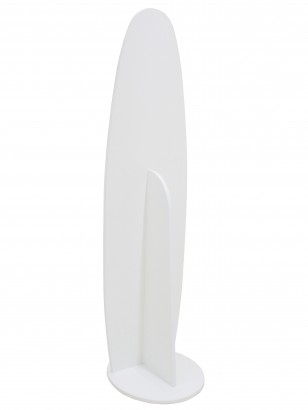 Зеркало напольное Стелла 1 (157,8х40,4х50,4) в классическом стиле, белый