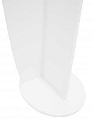 Зеркало напольное Стелла 1 (157,8х40,4х50,4) в классическом стиле, белый