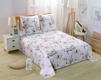 Простынь сатин печатная PCR-221, 160x220  арт. PCR-221