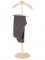 Вешалка костюмная В 25Н (112х48х32,5) в классическом стиле, слоновая кость