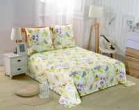 Простынь сатин печатная PCR-223, 160x220  арт. PCR-223