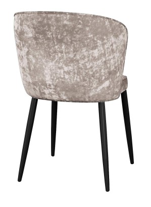 Стул DikLine 348 поворотный M02 бежевый, ножки черные