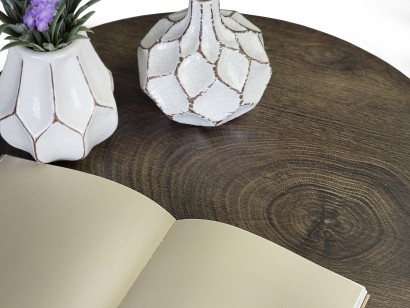 Стол журнальный BeautyStyle 9 (50х50х50) в стиле лофт, дуб маррон, венге