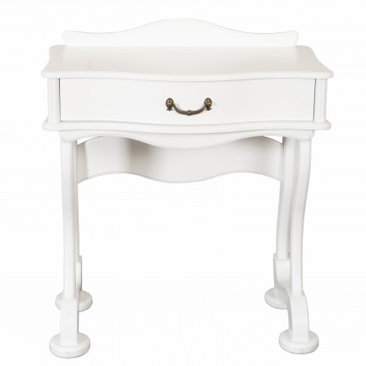 Стол туалетный Джульетта Л (86х75х42) в классическом стиле, молочный дуб