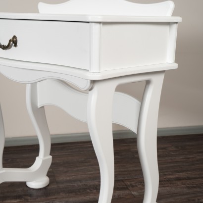 Стол туалетный Джульетта Л (86х75х42) в классическом стиле, молочный дуб